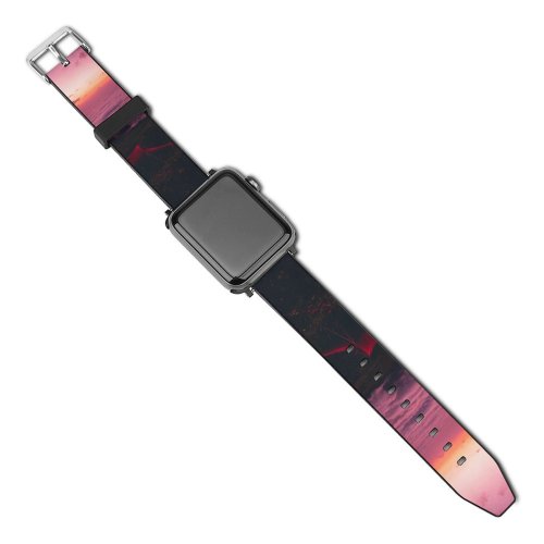 yanfind Watch Strap for Apple Watch Abruzzo Crest  Panorama Activities Cloudy Italia PNG Leisure Wallpapers Tent Compatible with iWatch Series 5 4 3 2 1