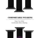 yanfind Watch Strap for Apple Watch Michael Gillett Technology Black Dark Minimal  AMOLED Gradient Compatible with iWatch Series 5 4 3 2 1