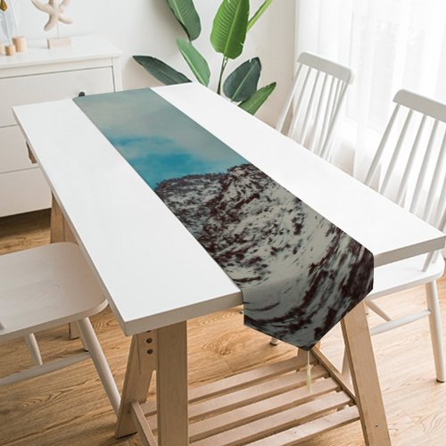 Yanfind Table Runner Wallpapers Peak Pictures Range Outdoors Ice Grey Snow Domain Mountain Images Public Everyday Dining Wedding Party Holiday Home Decor
