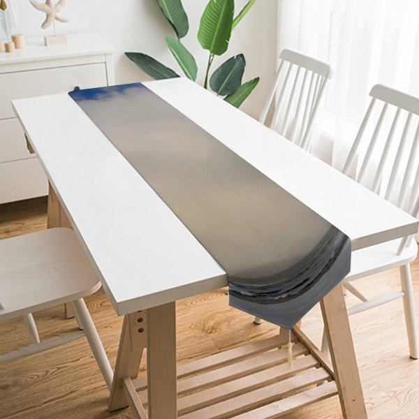 Yanfind Table Runner Domain Pictures Cloud Outdoors Snow Cumulus Glacier Cloudy Ice Public Meteorology Everyday Dining Wedding Party Holiday Home Decor