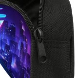 yanfind Pencil Case YHO Technology Republic Gamers ASUS ROG Cityscape Neon Zipper Pens Pouch Bag for Student Office School