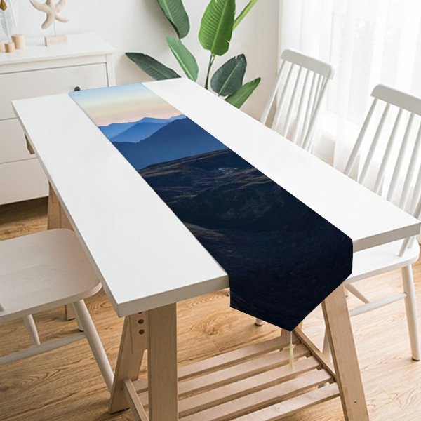 Yanfind Table Runner Landscape Peak Pictures Outdoors Stock Free Range Sky Mountain Images Wallpapers Everyday Dining Wedding Party Holiday Home Decor