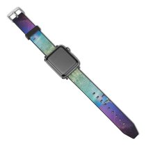 yanfind Watch Strap for Apple Watch Jessica  Holidays  Starry Sky Tour Seascape Boating  Couple Honeymoon Compatible with iWatch Series 5 4 3 2 1