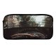 yanfind Pencil Case YHO Boat Urban Amsterdam River Transportation  Watercraft Outdoors Netherlands System Trees Canal Zipper Pens Pouch Bag for Student Office School