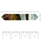 Yanfind Table Runner Scenery Tundra Uk Field England Pond Wilderness District Free Ground Hiking Everyday Dining Wedding Party Holiday Home Decor