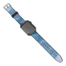 yanfind Watch Strap for Apple Watch Scenery Range  Promontory  Slope  Snow Activities  PNG Compatible with iWatch Series 5 4 3 2 1