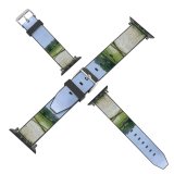 yanfind Watch Strap for Apple Watch Countryside Plant Rains Fields Farming Production Pictures PNG Grassland Cloud India Compatible with iWatch Series 5 4 3 2 1