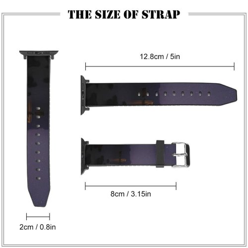 yanfind Watch Strap for Apple Watch Outer PNG Astronomy Grey Transportation Outdoors Images Night Wallpapers Sky Vehicle Compatible with iWatch Series 5 4 3 2 1