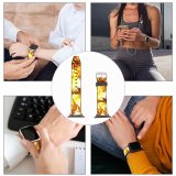 yanfind Watch Strap for Apple Watch Free Bonfire Wallpapers Pictures Fire Plant Maple Flame Tree Images Leaf Compatible with iWatch Series 5 4 3 2 1