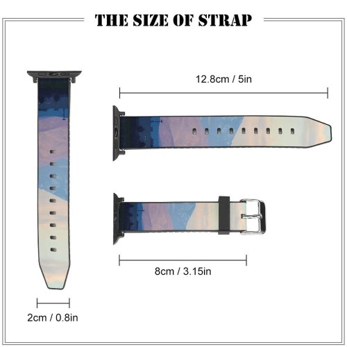 yanfind Watch Strap for Apple Watch Scenery Range States  優勝美地國家公園 National Outdoors Wallpapers Creative Images United Compatible with iWatch Series 5 4 3 2 1