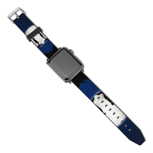 yanfind Watch Strap for Apple Watch Love  Couple Heart Bicycle Tree Cat  Silhouette Compatible with iWatch Series 5 4 3 2 1