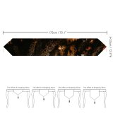 Yanfind Table Runner Abies Эстония Tree Lighting Pine Night Domain Plant Year Fir Garlands Everyday Dining Wedding Party Holiday Home Decor
