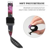 yanfind Watch Strap for Apple Watch Flower Rose Images Free Plant Petal Pictures Compatible with iWatch Series 5 4 3 2 1