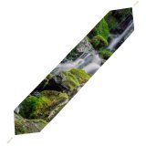 Yanfind Table Runner Jarred Decker Portland Japanese Gardens Waterfalls Moss Rocks Greenery Stream Exposure Everyday Dining Wedding Party Holiday Home Decor
