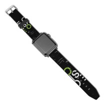 yanfind Watch Strap for Apple Watch Black Dark Quotes Game Over Respawn Game Hardcore Gamer Quotes Dark Compatible with iWatch Series 5 4 3 2 1
