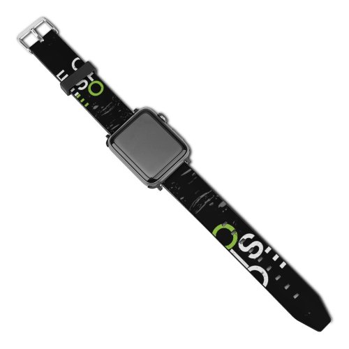 yanfind Watch Strap for Apple Watch Black Dark Quotes Game Over Respawn Game Hardcore Gamer Quotes Dark Compatible with iWatch Series 5 4 3 2 1