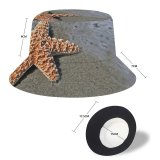 yanfind Adult Fisherman's Hat Shell Bubbles Hot Foam Lost Wave Echinoderm Sand Ocean Beach Sunny Organism Fishing Fisherman Cap Travel Beach Sun protection