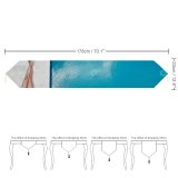 Yanfind Table Runner Bikini Modern Daytime Pool Eye Fashion Bird's Everyday Dining Wedding Party Holiday Home Decor