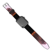 yanfind Watch Strap for Apple Watch  Sky Cloud Afterglow Sunset Daytime Evening Horizon Dusk Atmosphere Compatible with iWatch Series 5 4 3 2 1