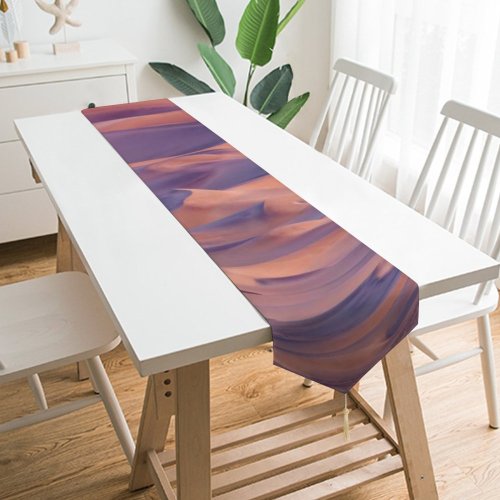 Yanfind Table Runner Desert Sand Dunes OS X Mavericks Everyday Dining Wedding Party Holiday Home Decor