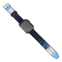 yanfind Watch Strap for Apple Watch Landscape Peak Pictures Outdoors Stock Free Range Sky  Images Wallpapers Compatible with iWatch Series 5 4 3 2 1