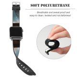yanfind Watch Strap for Apple Watch Outer PNG Galaxy Astronomy Grey Outdoors Nebula  Images Milky Night Tree Compatible with iWatch Series 5 4 3 2 1