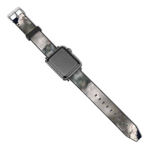 yanfind Watch Strap for Apple Watch Sky Beam Cumulus Light Free Cloudy Austria Kitzbühel Atmosphere Outdoors Wallpapers Compatible with iWatch Series 5 4 3 2 1