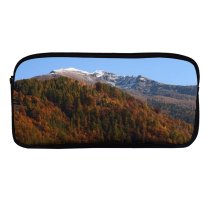 yanfind Pencil Case YHO Ridge Highland Sky Trentino Autumn Wilderness Leaves  Sky Fall Hill Landforms Zipper Pens Pouch Bag for Student Office School