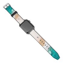 yanfind Watch Strap for Apple Watch Beach Aerial Ocean IOS Compatible with iWatch Series 5 4 3 2 1