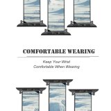 yanfind Watch Strap for Apple Watch Landscape Rock Explore Pictures Alaska Cloud Outdoors Snow  Free Hike Compatible with iWatch Series 5 4 3 2 1