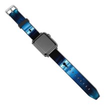 yanfind Watch Strap for Apple Watch Travis Schluter Fantasy Falling   Trail Surreal Alone Dream Night Starry Compatible with iWatch Series 5 4 3 2 1