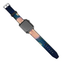 yanfind Watch Strap for Apple Watch Thiago Garcia Fantasy Tree Dream  Night Surreal Compatible with iWatch Series 5 4 3 2 1