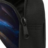 yanfind Pencil Case YHO Thiago Garcia Fantasy Exploring Saturn Planet Surreal Time Travel Space Zipper Pens Pouch Bag for Student Office School
