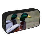 yanfind Pencil Case YHO Beak Duck Mallard Mallard Snow Ducks Feather Swans Bird Bird Geese Platyrhynchos Zipper Pens Pouch Bag for Student Office School