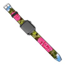 yanfind Watch Strap for Apple Watch Flower Rose Images Bangladesh Wallpapers PNG Upazila Plant Geranium Petal Chittagong Compatible with iWatch Series 5 4 3 2 1