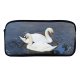 yanfind Pencil Case YHO Beak Sea Fly Duck Swim Froozen Feathers Birds Elegant Graceful Ducks Feather Zipper Pens Pouch Bag for Student Office School