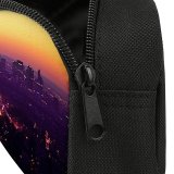 yanfind Pencil Case YHO Emmanuel Iarussi Eiffel   France Cityscape City Lights Sunset Sky Landmark Zipper Pens Pouch Bag for Student Office School