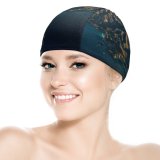 yanfind Swimming Cap Big Sur Mountains Golden Hour Sunset Evening MacOS California Elastic,suitable for long and short hair