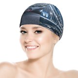 yanfind Swimming Cap Cars Sián FKP London Elastic,suitable for long and short hair