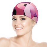 yanfind Swimming Cap Abstract  Light Elastic,suitable for long and short hair
