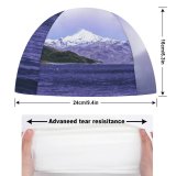 yanfind Swimming Cap Jerry Wang Riven Mountains Landscape Sunny Lhasa Tibet China Elastic,suitable for long and short hair