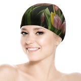 yanfind Swimming Cap Images Arrangement Rose Bouquet Spring Public Wallpapers Coral Plant Tulip Pictures Tulips Elastic,suitable for long and short hair