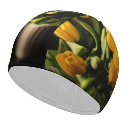 yanfind Swimming Cap Images Arrangement Plant Bouquet  Flower Tulip Tulips Domain Flowers Public Elastic,suitable for long and short hair
