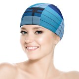 yanfind Swimming Cap Rob Oo Architecture Rijn  Arnhem Netherlands Gelderland Glass Building Abstract Lines Elastic,suitable for long and short hair