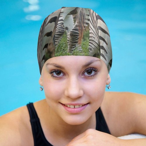 yanfind Swimming Cap Images Country Fl Wildlife Wallpapers Safari Loxahatchee Stripes Zebra Pictures Creative Lion Elastic,suitable for long and short hair
