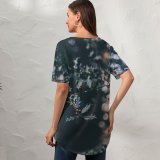yanfind V Neck T-shirt for Women Christmas Flora HQ Pond Confetti Wallpapers Plant Free Winter Pictures Cherry Summer Top  Short Sleeve Casual Loose