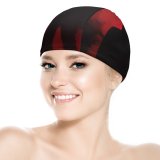yanfind Swimming Cap Images Creepy HQ Public  Albania Wallpapers Halloween Horror Outdoors Dark Pictures Elastic,suitable for long and short hair