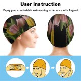 yanfind Swimming Cap Images Arrangement Rose Bouquet Spring Public Wallpapers Coral Plant Tulip Pictures Tulips Elastic,suitable for long and short hair