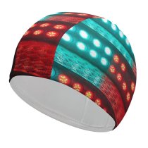 yanfind Swimming Cap JOSHUA COLEMAN Staircase LED Lights Elastic,suitable for long and short hair