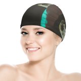 yanfind Swimming Cap October Images Fall Autumn Providence Rhode Island Wallpapers Horror Scary Halloween Costume Elastic,suitable for long and short hair